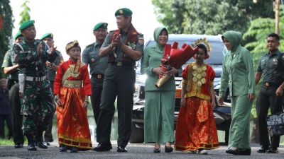 Dirajenad Kunjungan Kerja di Ajendam XIV/Hasanuddin
