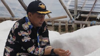 Kualitas Garam Legundi Lampung Premium, LPSPL Serang Bantu Produksi dengan Bangun Rumah Prisma