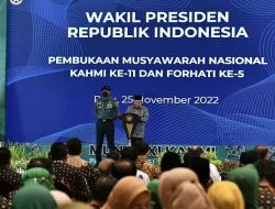 Wapres: KAHMI Kekuatan Potensial Bangsa dalam Hadapi Tantangan Global