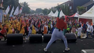 Meriah, Ribuan Warga Padati Acara Fun Walk Tangselxpress