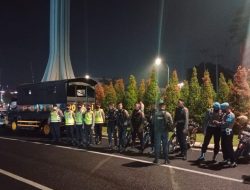 TNI-Polri Patroli Bareng Jaga Sidoarjo