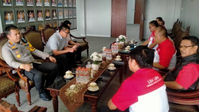 Kapolresta Sidoarjo Terima Audiensi DPD LSM LIRA