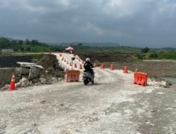 Jalur Bojonegoro – Nganjuk Bisa Dilalui Lewat Jembatan Darurat