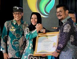 Mentan Berikan 33 Sertifikat Emas ke Champion Petani Milenial, Penyuluh Pertanian, dan P4S