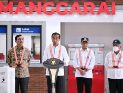 Presiden Jokowi Resmikan Stasiun Manggarai Tahap I