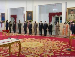 Presiden Lantik Yudo Margono sebagai Panglima TNI