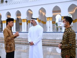 Presiden Terima Kedatangan Putra MBZ di Surakarta