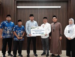 Lembaga Mahasantri Pemkab Gowa Terima Bantuan CSR dari Bank Sulselbar