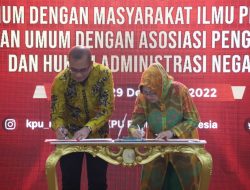 Dukung Pelaksanaan Pemilu 2024, MIPI Tandatangani Nota Kesepahaman Bersama KPU