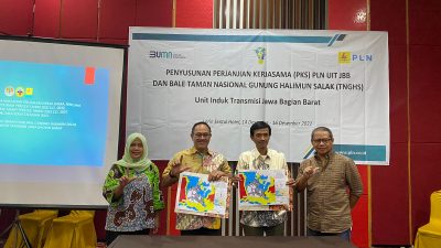 Dukung Pelestarian Ekosistem Alam dan Jaga Keamanan Aset, PLN Gandeng Taman Nasional Gunung Halimun Salak