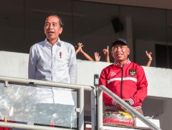 Ditahan Imbang Vietnam 0-0 Menpora Dampingi Presiden Saksikan Perjuangan Timnas
