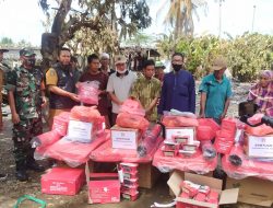 Ringankan Beban Korban Kebakaran, Pemkab Wajo Langsung Salurkan Bantuan