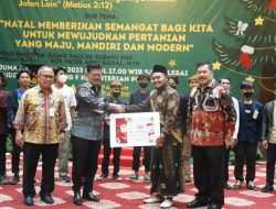 Perayaan Natal Kementan, Mentan Ajak Umat Nasrani Bersama Sukseskan Program Pertanian 2023