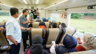 Kerjasama PT. SCI – PT. KAI Hasilkan Pendapatan Rp 3,3 M, Gubernur Sulsel : Alhamdulillah