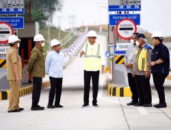 Tol Pekanbaru-Bangkinang Di Resmikan Presiden Jokowi
