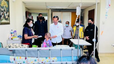Presiden Jokowi Langsung Tinjau RSUD Arifin Achmad Di Pekanbaru