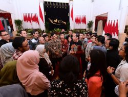 Presiden Silaturahmi Dengan Wartawan Istana