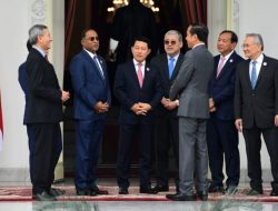 Presiden Jokowi Terima Kunjungan Para Menlu ASEAN Dan Sekjen ASEAN