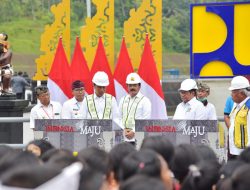 Bendungan Danu Kerthi Diresmikan Presiden Jokowi