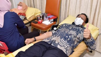 Donor Darah Massal Kembali Digelar DWP Setkab