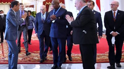 Delegasi World Water Council Diterima Presiden Di Istana Merdeka