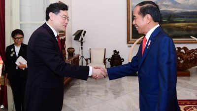 Presiden Menerima Kunjungan Kehormatan Menlu RRT
