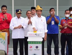 Terminal Amplas Dan Terminal Tanjung Pinggir Di Sumut Diresmikan Presiden Jokowi