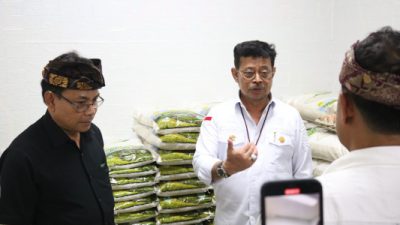 Pemprov Bali Pastikan Stok Beras Aman