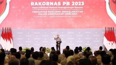 Rakornas PB 2023, Presiden: Perubahan Iklim Hal yang Paling Ditakuti Dunia