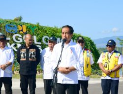 Dorong Pengembangan Kawasan, Presiden Resmikan Jalan Akses Labuan Bajo-Golo Mori