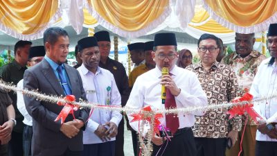 2 Gedung Asrama Haji Transit Jayapura Diresmikan Wamenag