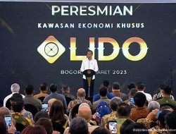 Presiden Jokowi Resmikan Kawasan Ekonomi Khusus Lido