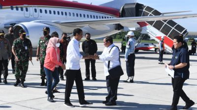 Kunjungi Pelabuhan Merak, Presiden Tinjau Kesiapan Arus Mudik