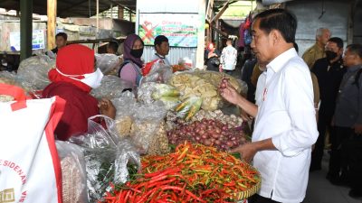 Presiden Jokowi Kunjungi Pasar Selo Boyolali