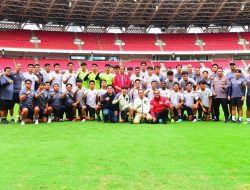 Presiden Temui Timnas U-20 di Stadion GBK