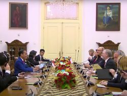 Presiden Lakukan Pertemuan Bilateral dengan PM Petr Fiala