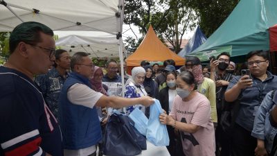 Menteri Perdagangan Hadiri Bazar Ramadan di Kecamatan Kebayoran Baru