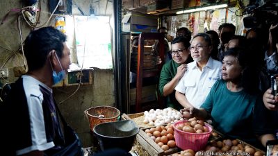 Kunjungi Pasar Rawamangun, Mendag: Jelang Ramadan Harga Stabil dan Pasokan Cukup