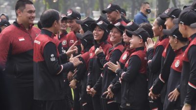 Presiden Jokowi Lepas Kontingen Indonesia ke SEA Games Kamboja