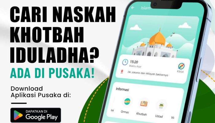 Naskah Khotbah Iduladha Kini Ada di PUSAKA