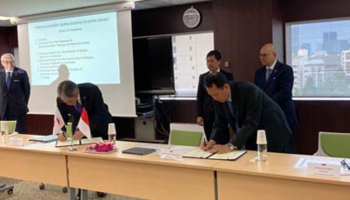 RS Kanker Dharmais Jalin Kerja Sama dengan RS Jepang