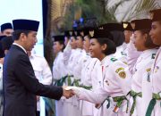 Presiden Kukuhkan 76 Anggota Paskibraka Tahun 2023