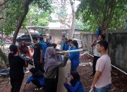 Dosen Manufaktur Pnj Instalasi Mesin Penyiraman Tanaman di Taman Poly Sekar Asri Perumahan Politeknik Negeri Jakarta