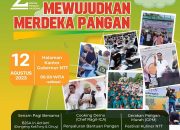 Siap-siap 12 Agustus di Kupang, NFA Gelar Sinergi dan Kolaborasi Mewujudkan Merdeka Pangan