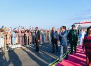 Presiden Tiba di Dar Es Salaam Tanzania