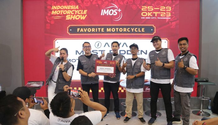 ALVA Menangkan Kategori Most Ridden Electric Motorcycle di IMOS+ 2023