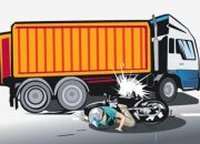 Hendak Berangkat Sekolah, Seorang Anak Tewas Terlindas Truk