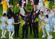 Menteri PUPR Pimpin Parade Tim Indonesia di Penutupan Asian Games Hangzhou