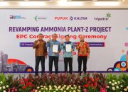 Pupuk Indonesia Dorong Pabrik Pupuk Lebih Efesien dan Ramah Lingkungan Lewat Revamping Pabrik Ammonia-2 PKT