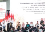 Presiden Jokowi Sapa Puluhan Ribu Petani, Penyuluh & Babinsa Se – Jawa Tengah